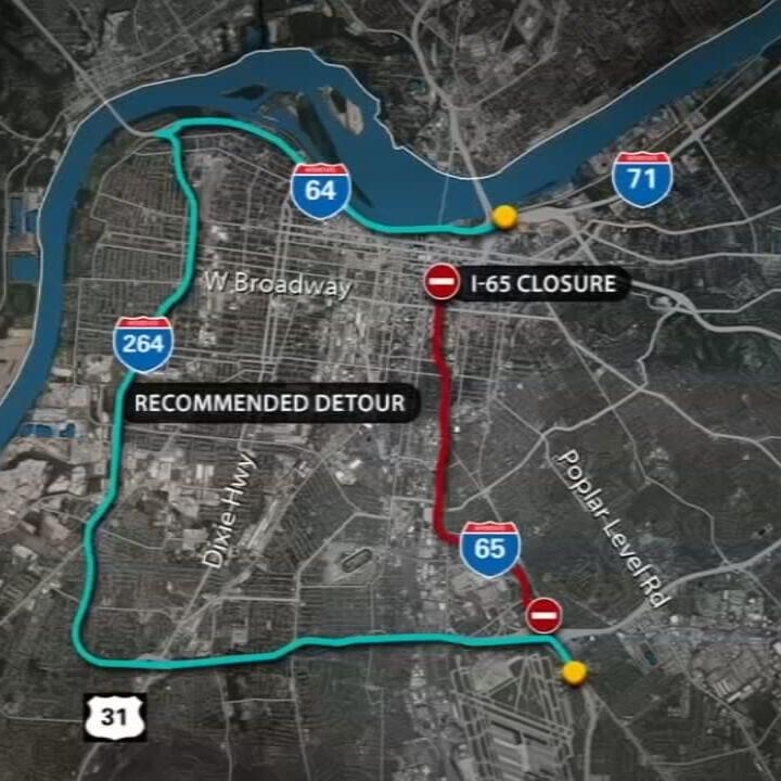 I-65 closure next summer prompts traffic concerns